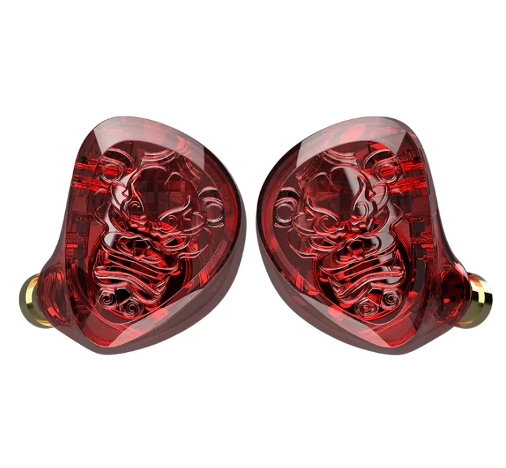 TANGZU WANER SG 2 Red Lion Edition 10mm PET Single Dynamic In-Ear Earphones