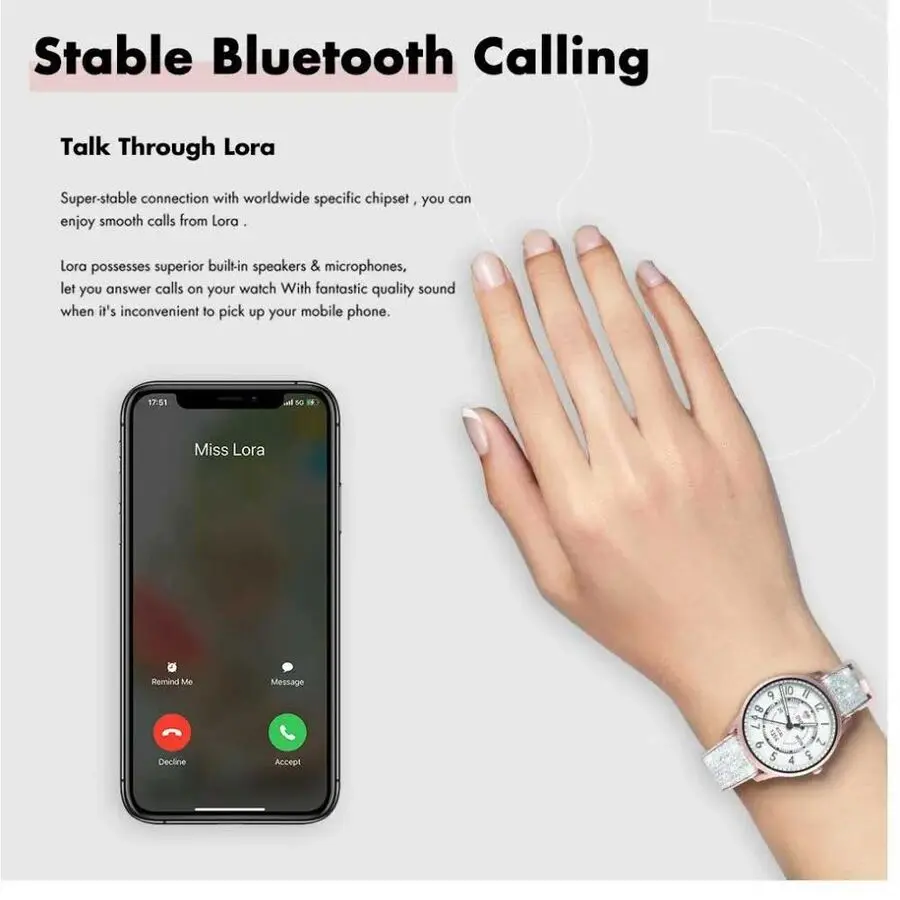 Kieslect Lora Lady Calling Smartwatch