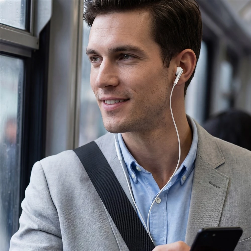 ACEFAST L13 USB-C Semi-in-Ear Wired Earphones With Mic
