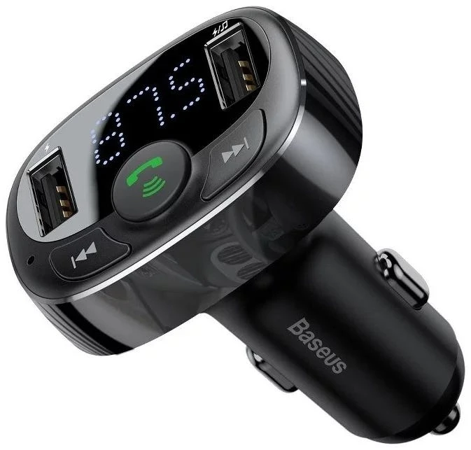 BASEUS S-09A T Typed USB Bluetooth MP3 Car Charger