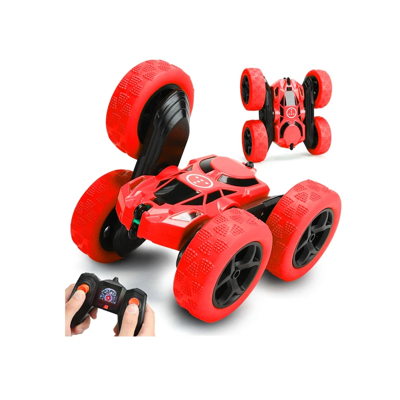 TETON RC Stunt Car Rechargeable 4WD All Terrain Remote Control Car for Kids